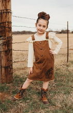 Load image into Gallery viewer, Horseshoe Overall Dress
