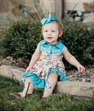 Load image into Gallery viewer, Out West Cowgirl Vintage Dress, 0-5T
