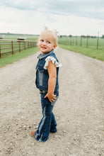 Load image into Gallery viewer, Two Toned Denim Jeans, Size 0M-5T
