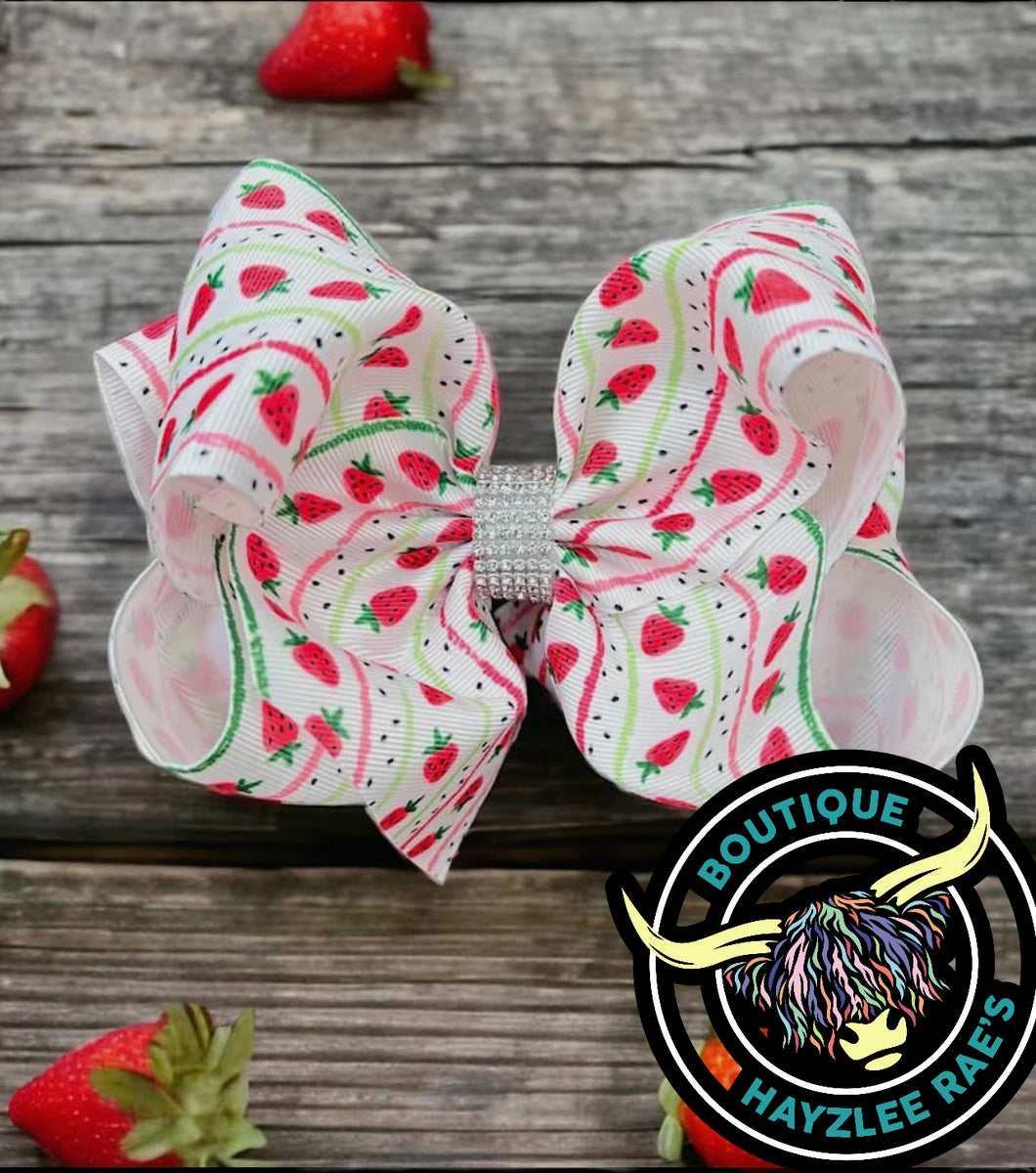 Strawberry Bow