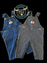 Load image into Gallery viewer, Hickory Striped Overalls
