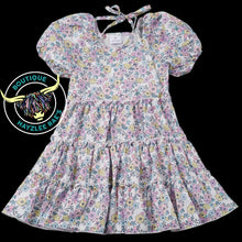 Load image into Gallery viewer, White Floral Boho Dress
