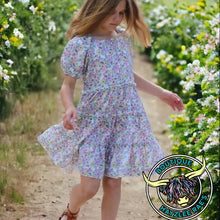 Load image into Gallery viewer, White Floral Boho Dress
