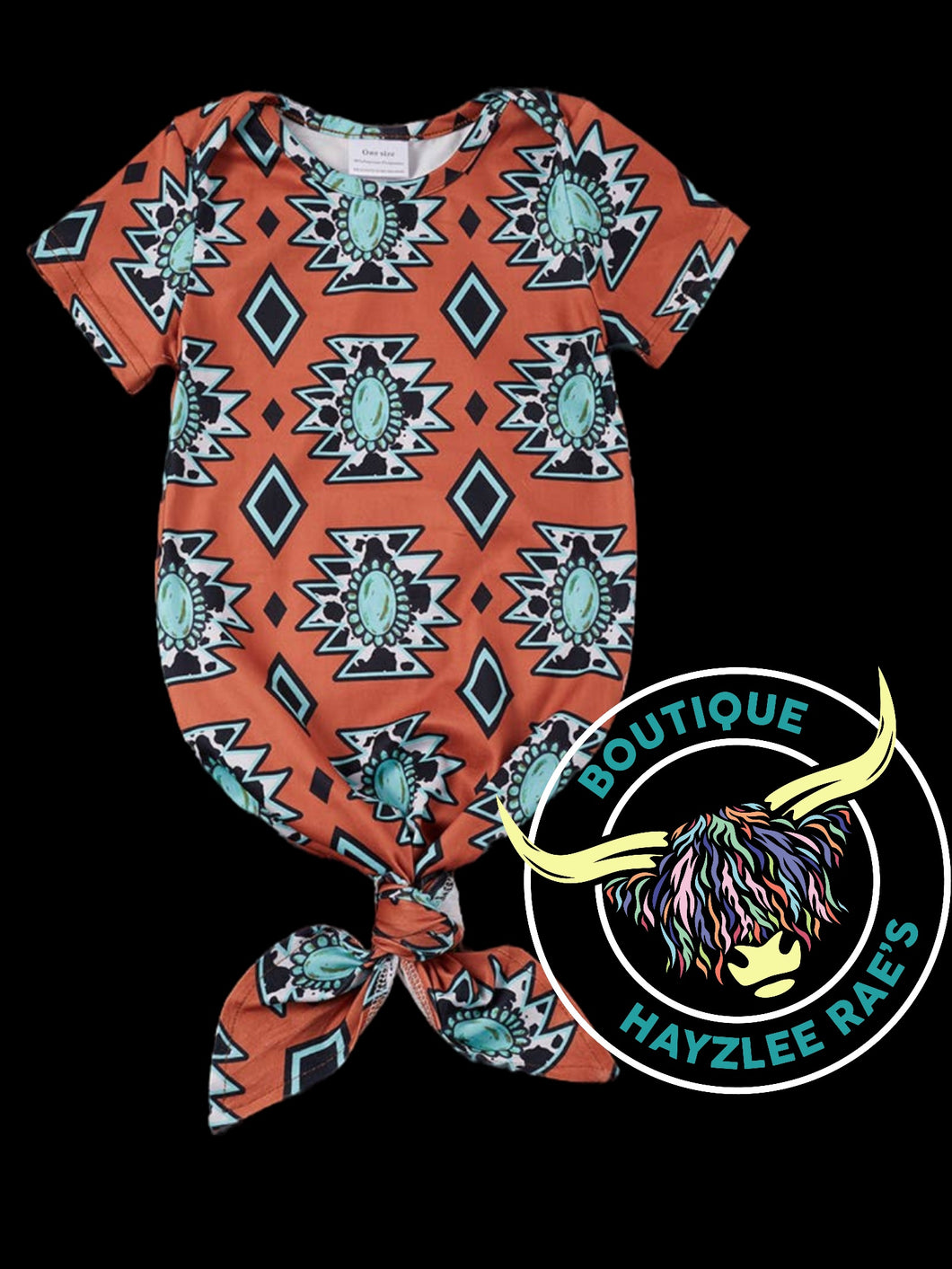 Aztec- Baby Gown