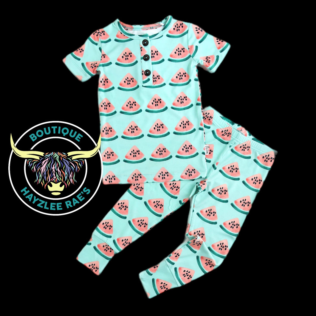 Cameron Watermelon Jammies