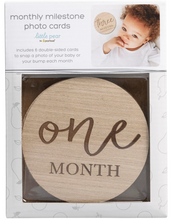 Load image into Gallery viewer, Wooden Milestone Photo Cards
