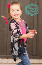 Load image into Gallery viewer, Cowhide Cutie Kids Cardigan
