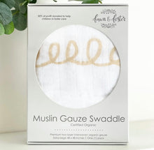 Load image into Gallery viewer, Muslin Gauze Swaddle
