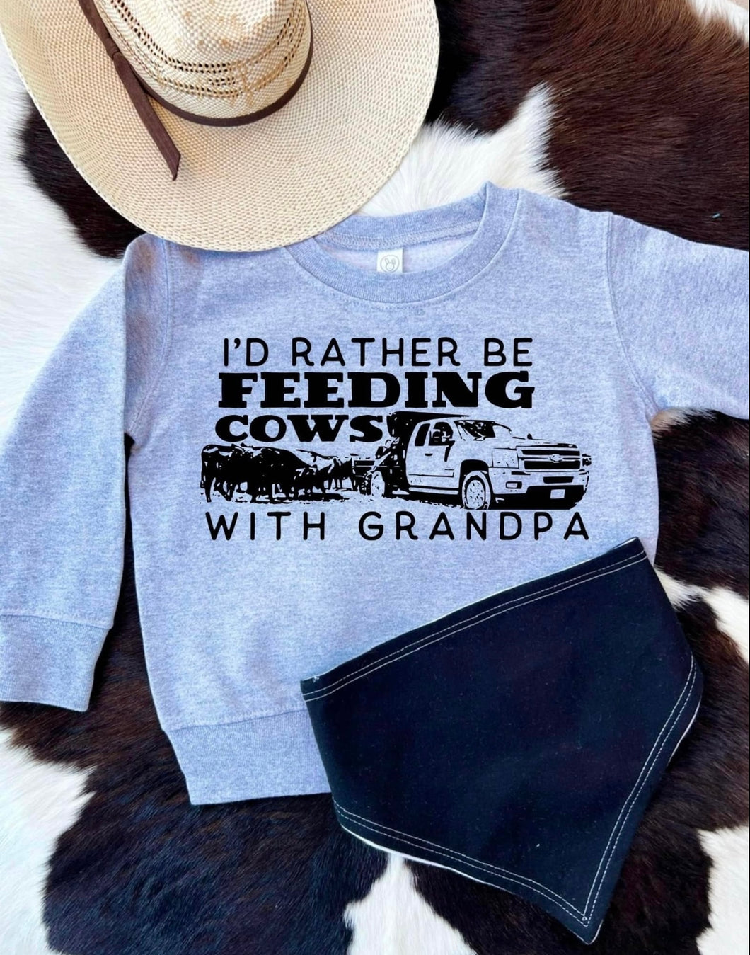 Feed with Grandpa