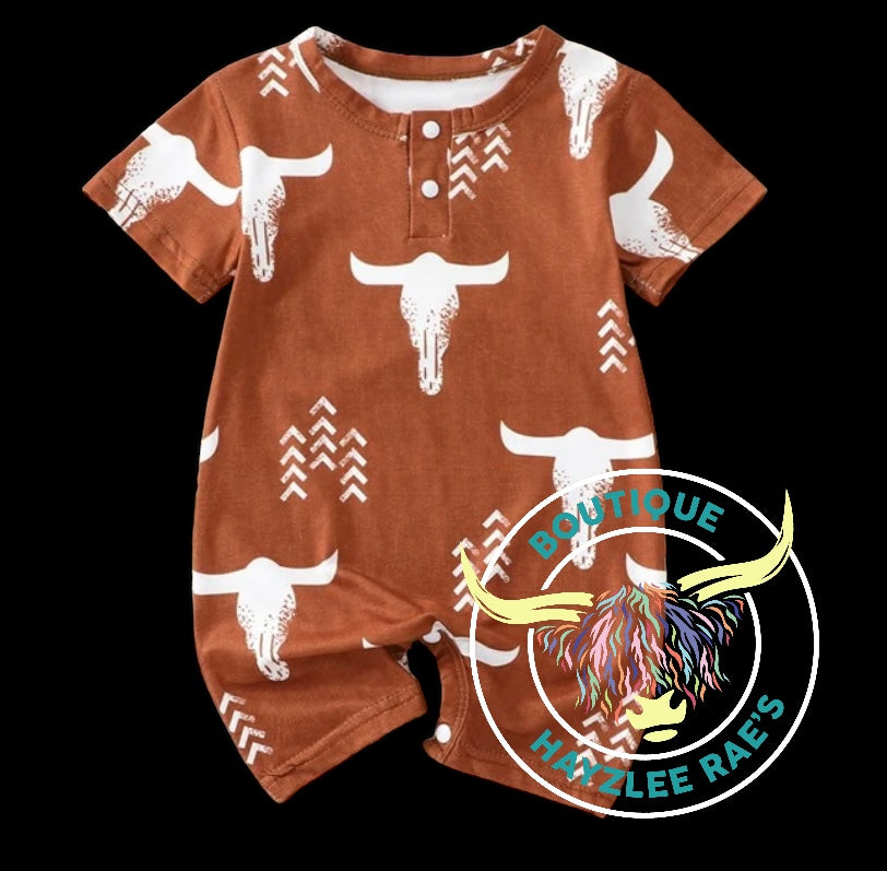 Rowdy Rancher Romper