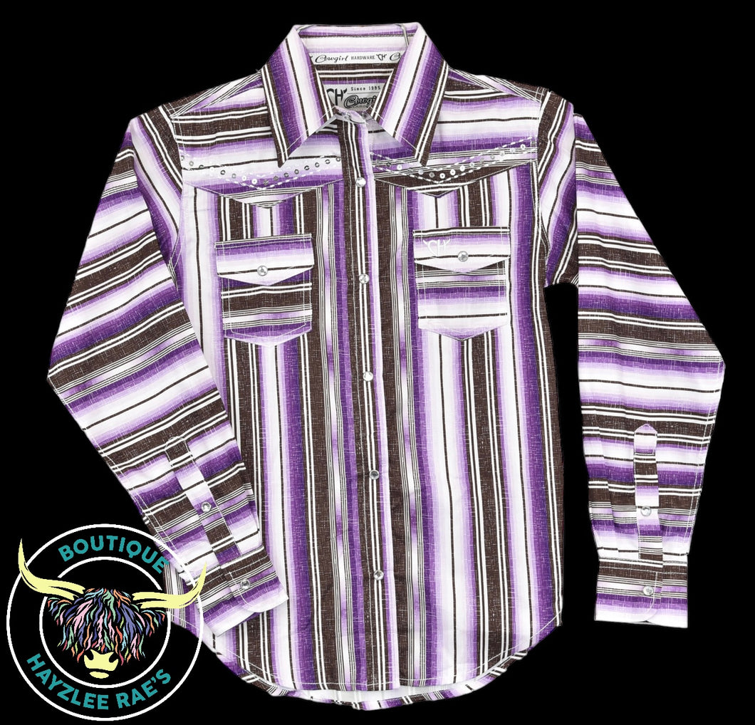 Purple Serape- Long Sleeve